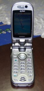 PanasonicのP2102V、FOMA対応の携帯電話
