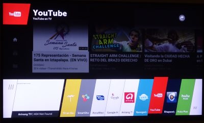 YouTubeを選択 YouTubeを選択