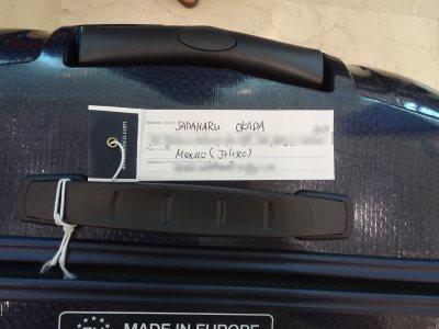 預入荷物に付ける手書きの情報 預入荷物に付ける手書きの情報