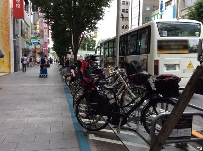 最近の駐輪場 最近の駐輪場