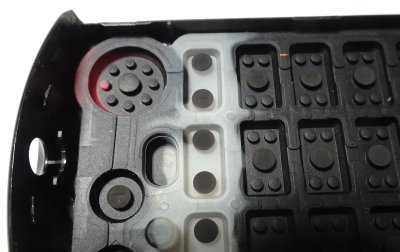 分解したリモコン 分解したリモコン