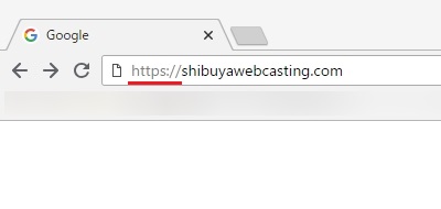 アドレスバーでのURL指定 アドレスバーでのURL指定