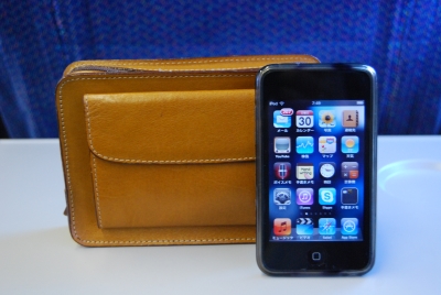 皮ケース+iPod touch 皮ケース+iPod touch
